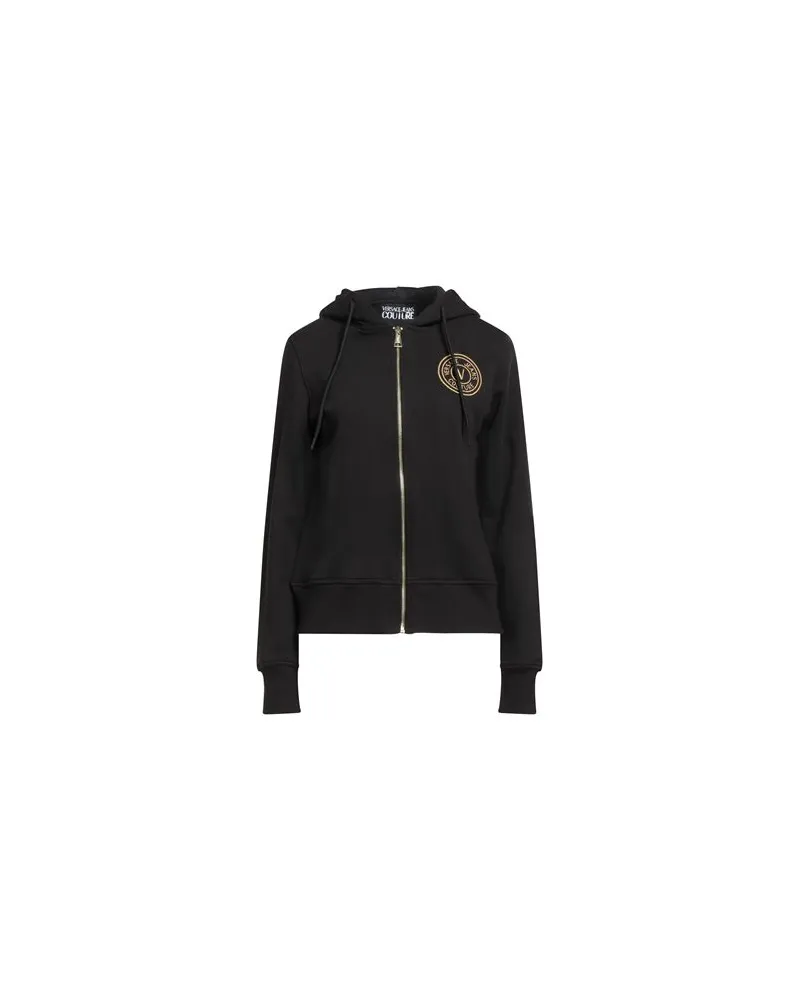 Versace Jeans TOPS - Sweatshirtsauf YOOX.COM Schwarz