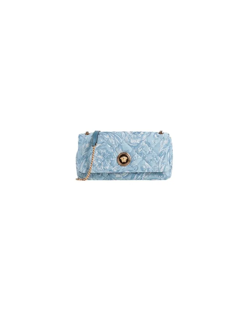 Versace TASCHEN - Umhängetascheauf YOOX.COM Hellblau