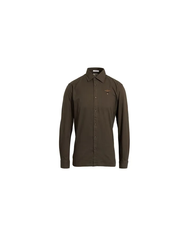 Aeronautica Militare TOPS - Hemdenauf YOOX.COM Khaki