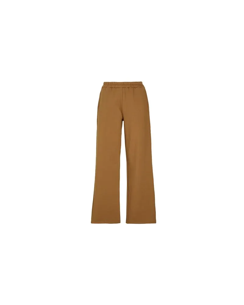 8 by Yoox ORGANIC COTTON WIDE-LEG SWEATPANT  - HOSEN & RÖCKE - Hosenauf YOOX.COM Militärgrün