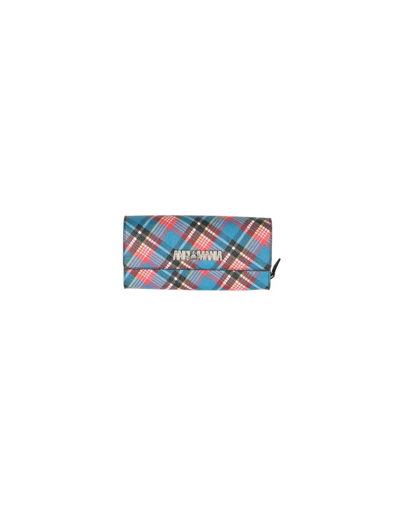 Vivienne Westwood Kleinlederwaren - Brieftaschenauf YOOX.COM Taubenblau