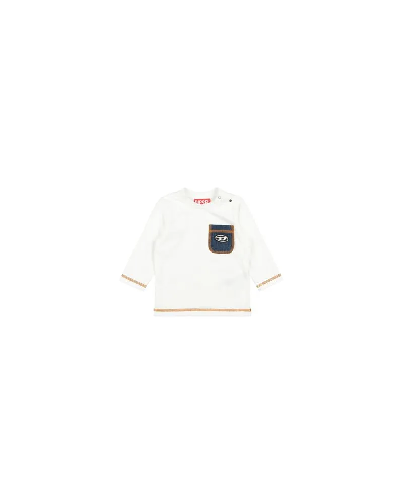 Diesel TOPS - T-shirtsauf YOOX.COM Weiß