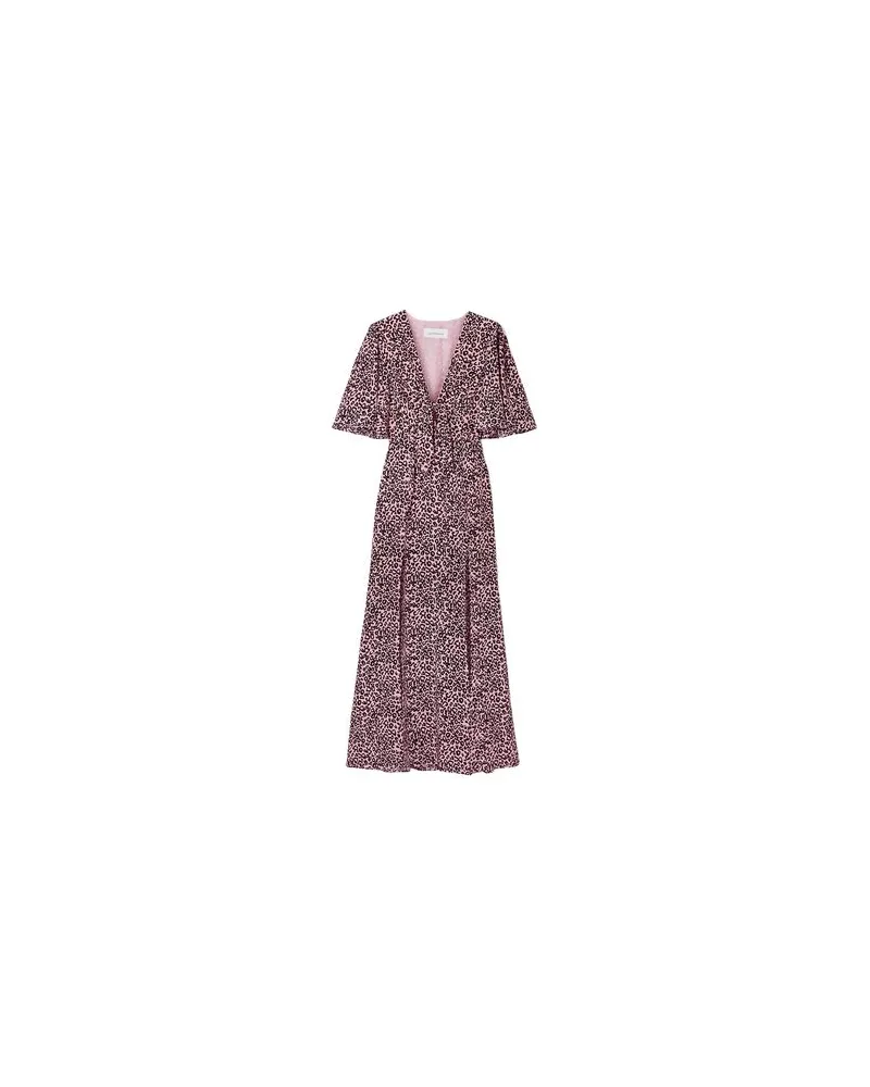 LES RÊVERIES KLEIDER - Maxi-Kleiderauf YOOX.COM Rosa