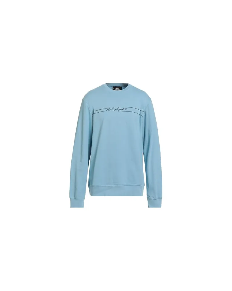 Karl Lagerfeld TOPS - Sweatshirtsauf YOOX.COM Hellblau