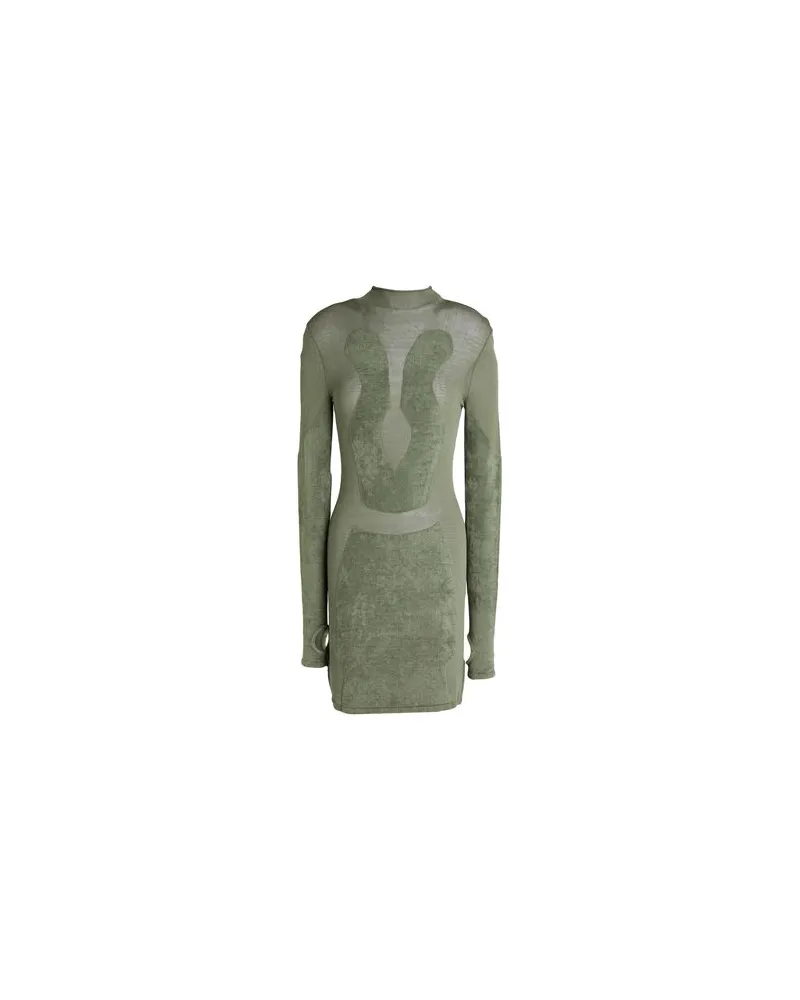 Dion Lee KLEIDER - Mini-Kleiderauf YOOX.COM Militärgrün