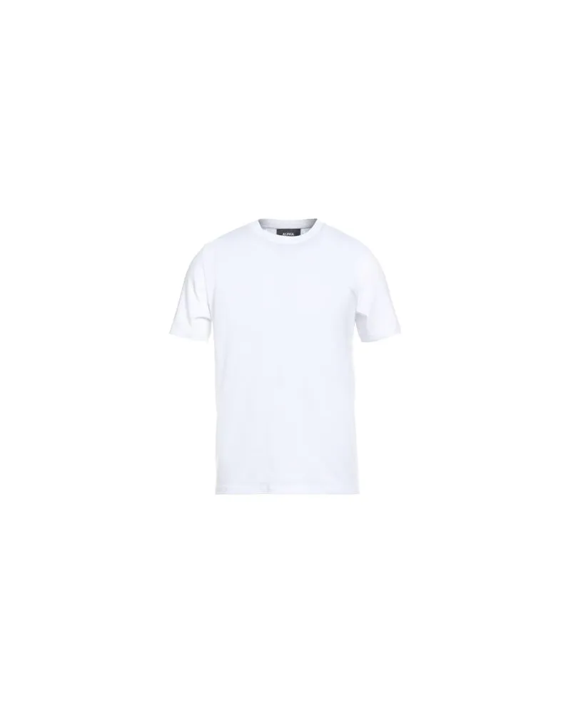 Alpha Studio TOPS - T-shirtsauf YOOX.COM Weiß