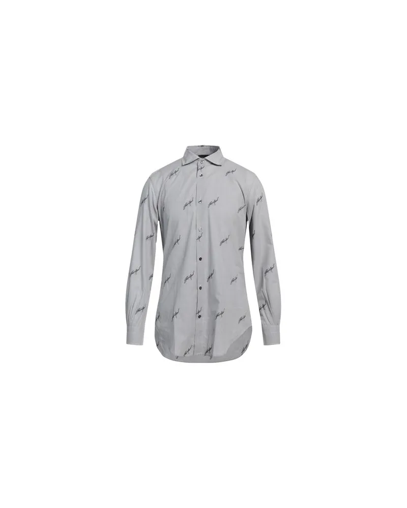 Emporio Armani TOPS - Hemdenauf YOOX.COM Grau