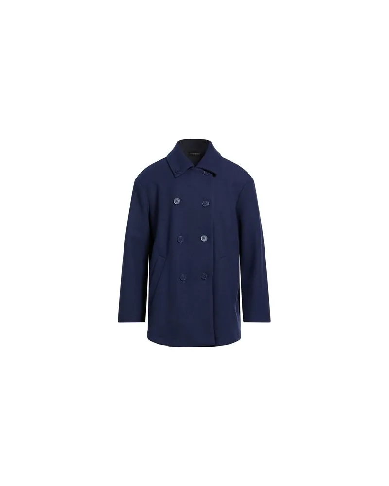 Emporio Armani JACKEN & MÄNTEL - Mäntelauf YOOX.COM Blau