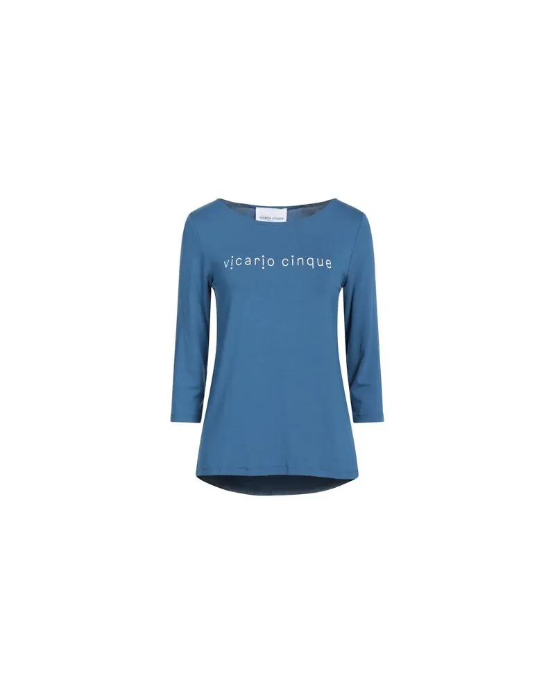 Vicario Cinque TOPS - T-shirtsauf YOOX.COM Blaugrau