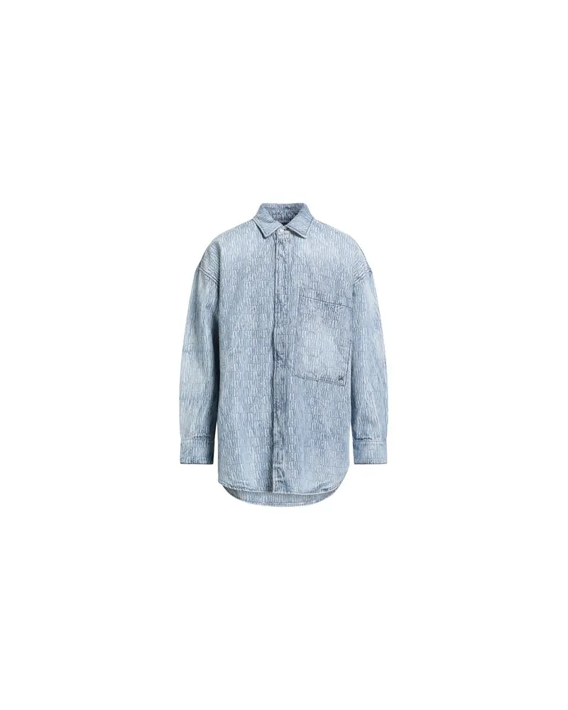Amiri TOPS - Jeanshemdenauf YOOX.COM Blau