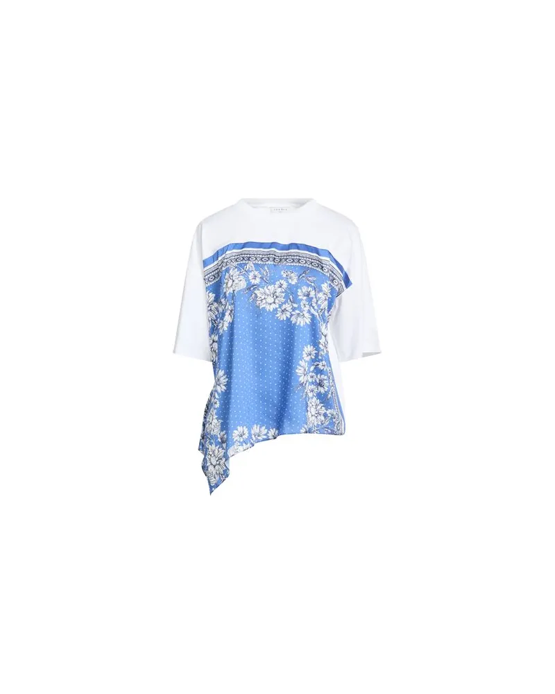 Sandro TOPS - T-shirtsauf YOOX.COM Hellblau