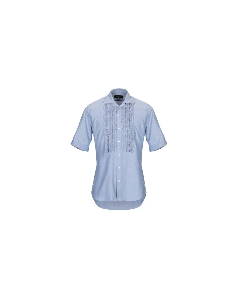 Dsquared2 TOPS - Hemdenauf YOOX.COM Blaugrau