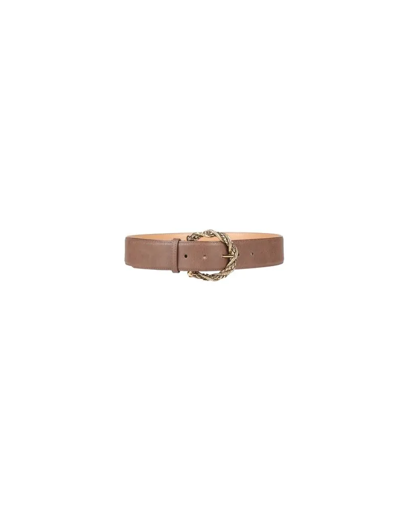 Elisabetta Franchi Kleinlederwaren - Gürtelauf YOOX.COM Schokobraun