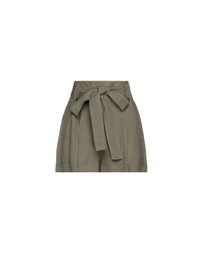Twin-Set HOSEN & RÖCKE - Shorts & Bermudashortsauf YOOX.COM Militärgrün