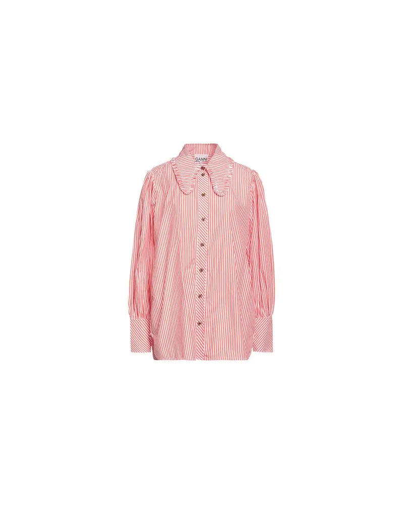 Ganni TOPS - Hemdenauf YOOX.COM Rot
