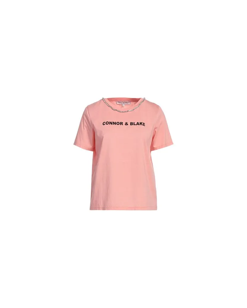 Connor & Blake TOPS - T-shirtsauf YOOX.COM Lachs