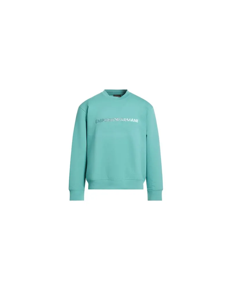 Emporio Armani TOPS - Sweatshirtsauf YOOX.COM Tūrkis