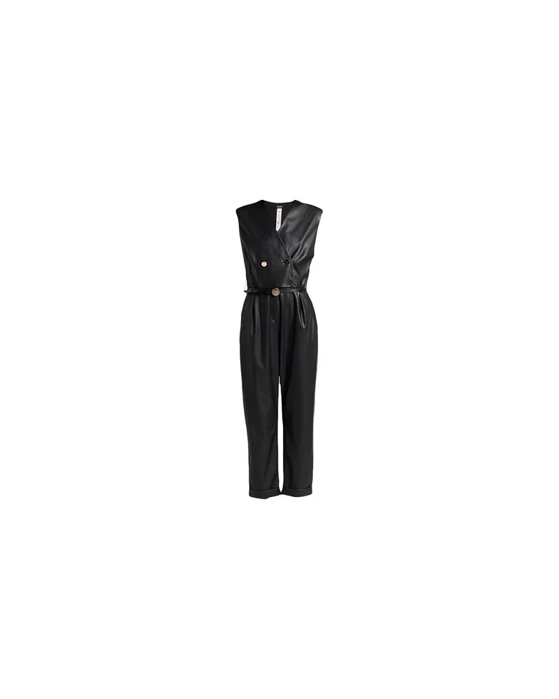 Liu Jo OVERALLS - Jumpsuitsauf YOOX.COM Schwarz