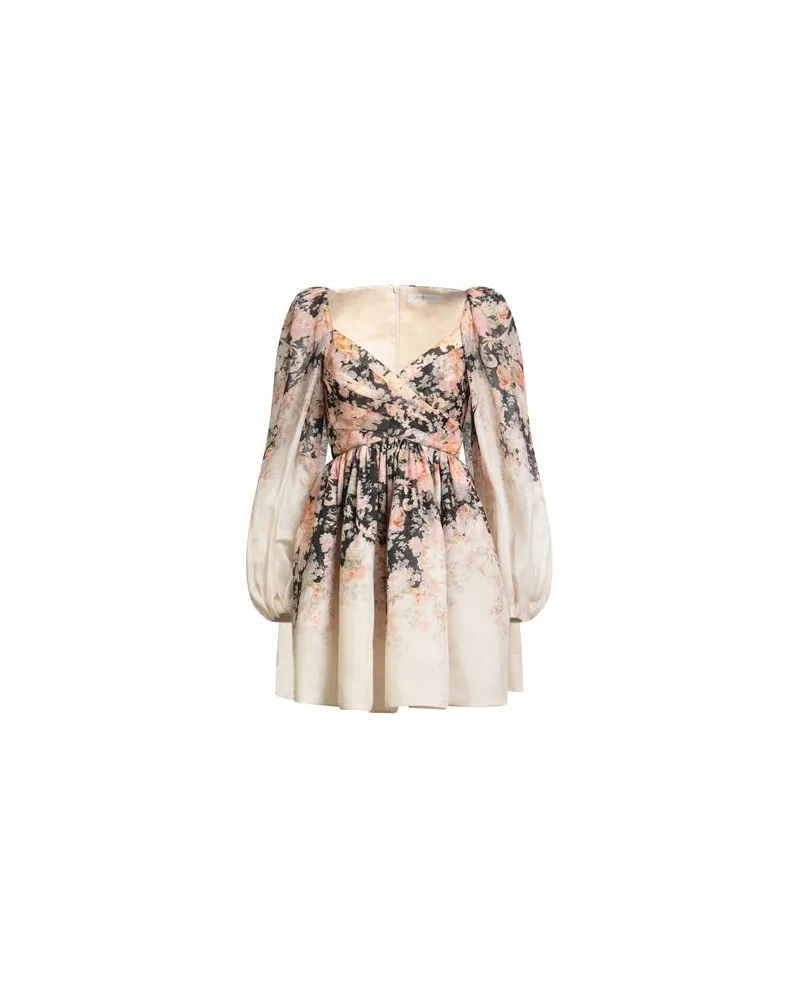 Zimmermann KLEIDER - Mini-Kleiderauf YOOX.COM Beige