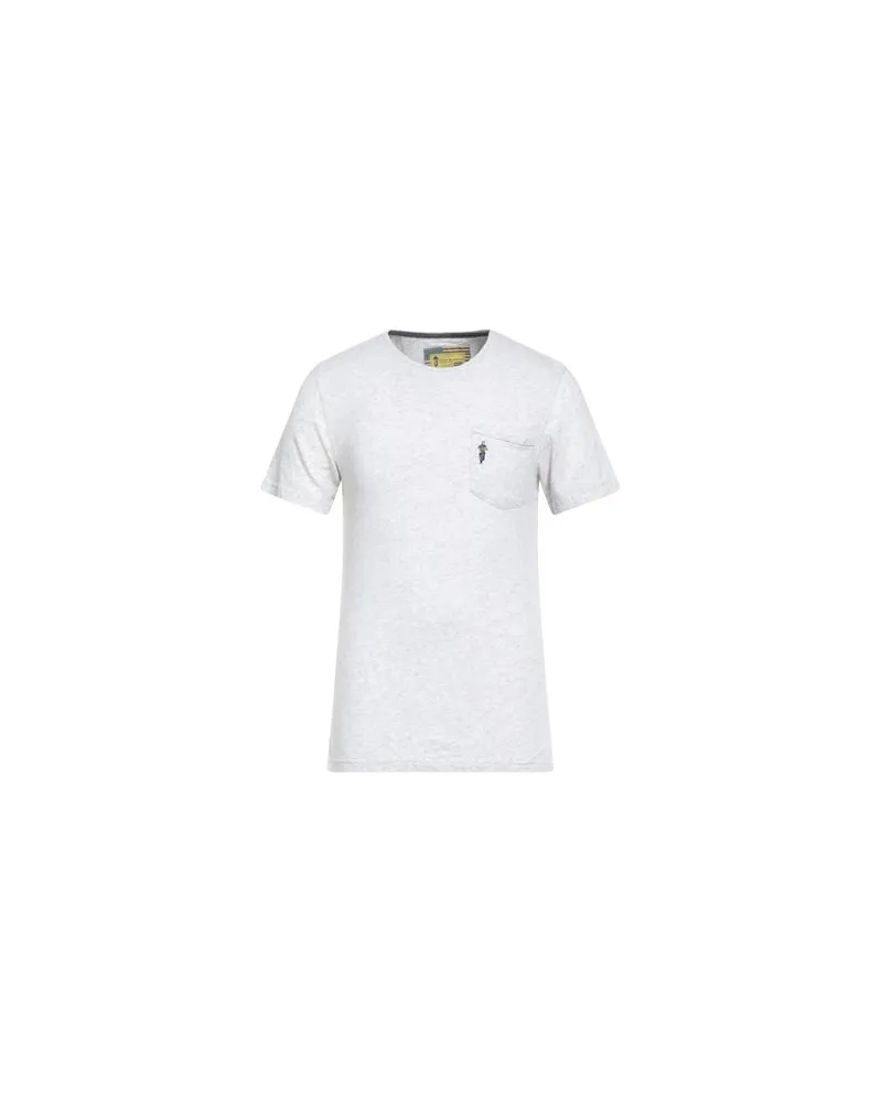 Barbour THE STEVE MCQUEEN COLLECTION  - TOPS - T-shirtsauf YOOX.COM Hellgrau