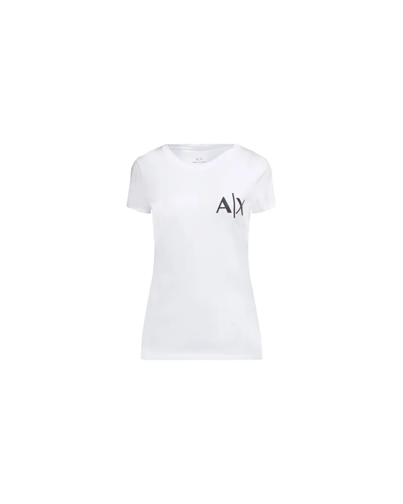 Armani Exchange TOPS - T-shirtsauf YOOX.COM Weiß