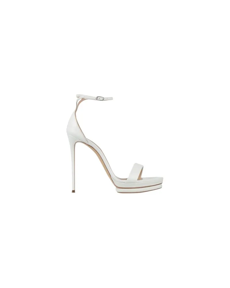 Casadei SCHUHE - Sandalenauf YOOX.COM Weiß