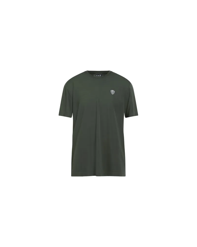 EA7 TOPS - T-shirtsauf YOOX.COM Militärgrün