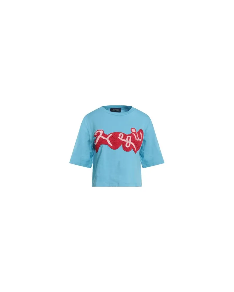 SPORTMAX TOPS - T-shirtsauf YOOX.COM Azurblau
