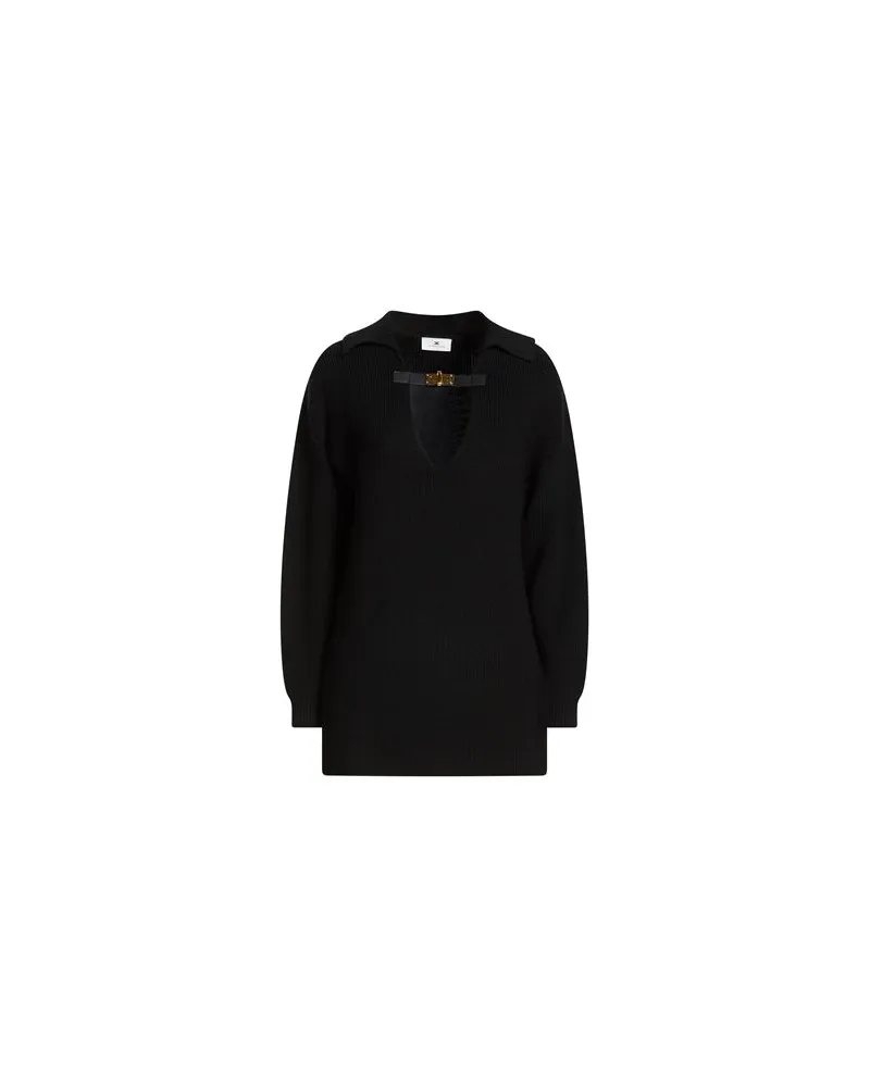 Elisabetta Franchi STRICKWAREN - Pulloverauf YOOX.COM Schwarz