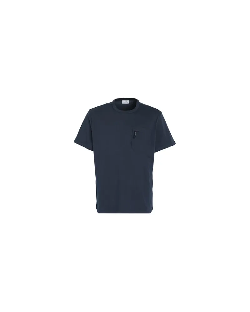Woolrich PATCHWORK TEE 	 - TOPS - T-shirtsauf YOOX.COM Marineblau