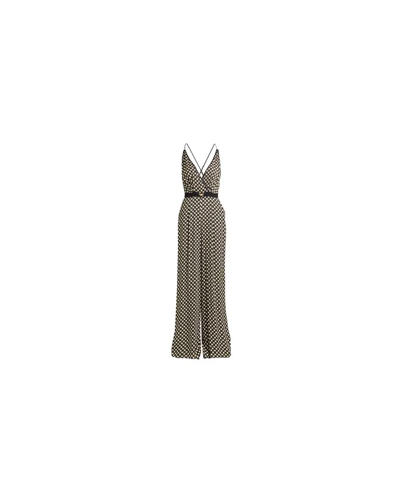 Elisabetta Franchi OVERALLS - Jumpsuitsauf YOOX.COM Schwarz