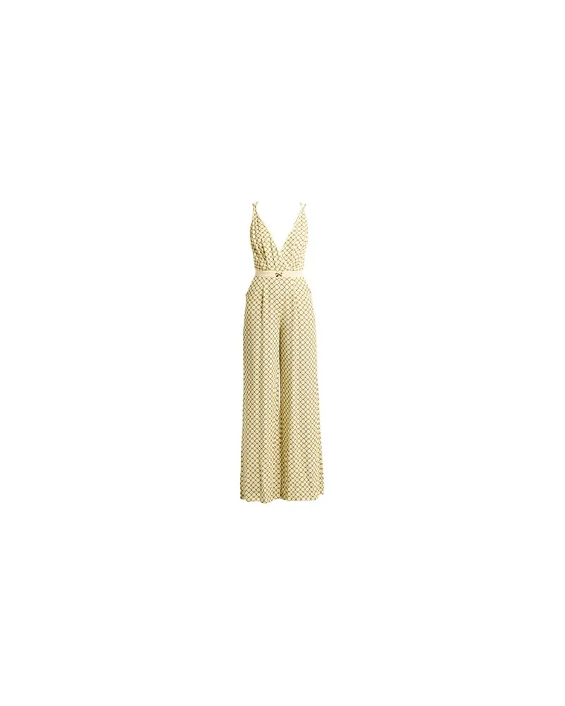 Elisabetta Franchi OVERALLS - Jumpsuitsauf YOOX.COM Gelb