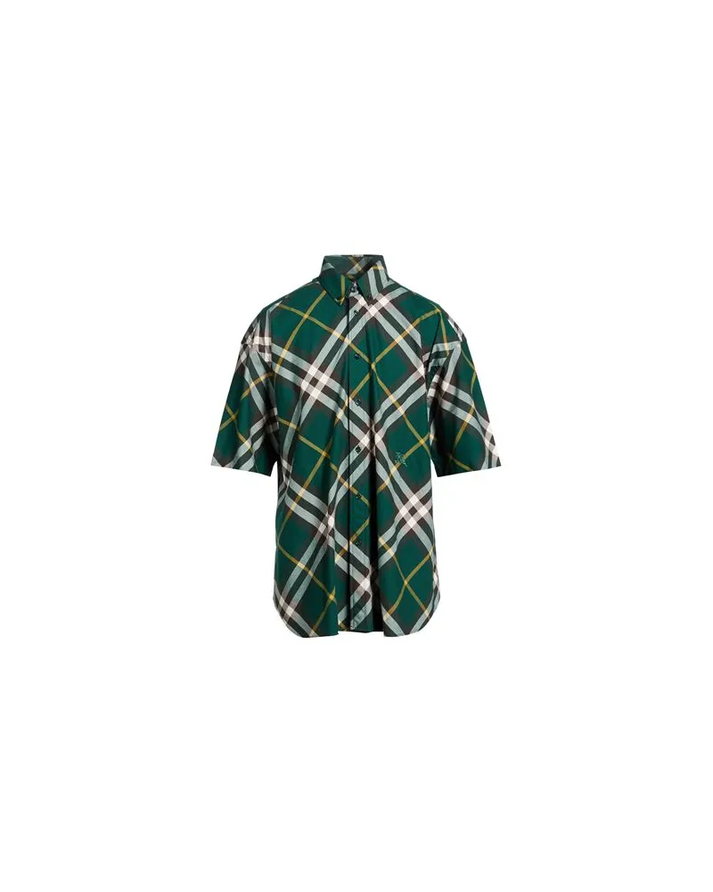 Burberry TOPS - Hemdenauf YOOX.COM Dunkelgrün