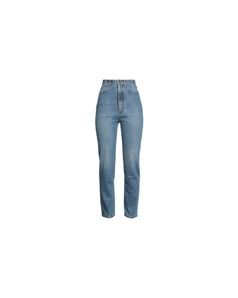 Alaïa HOSEN & RÖCKE - Jeanshosenauf YOOX.COM Blau