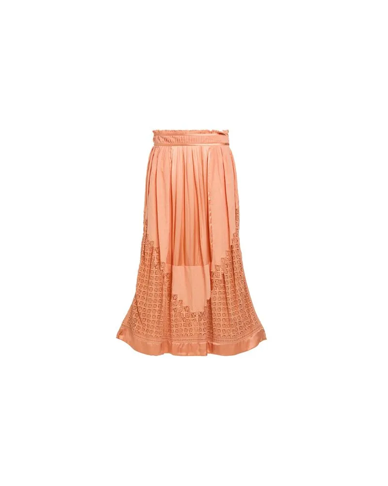 Ulla Johnson HOSEN & RÖCKE - Midi-Röckeauf YOOX.COM Pfirsich