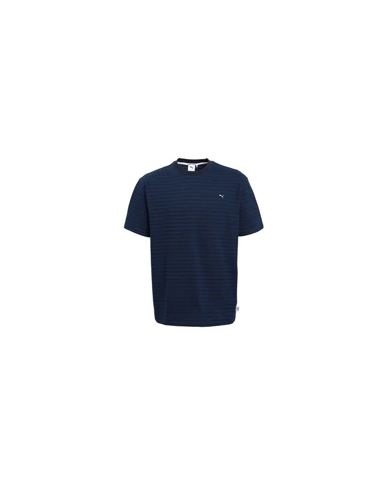 Puma MMQ SERVICE LINE Tee  - TOPS - T-shirtsauf YOOX.COM Marineblau