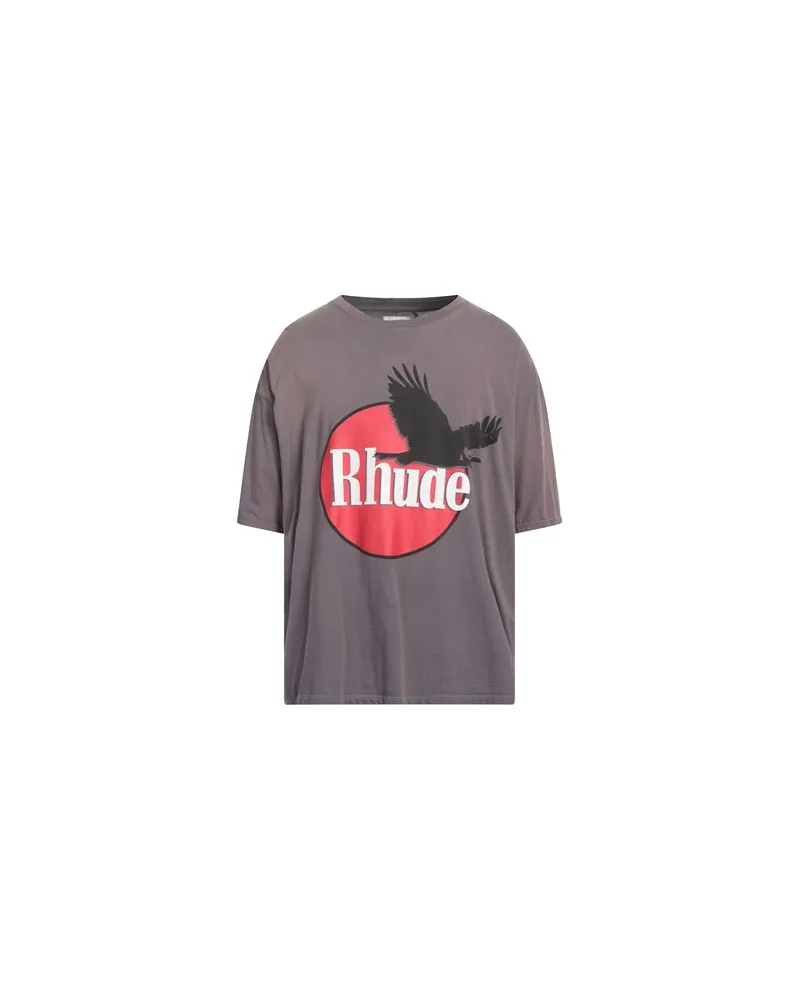 RHUDE TOPS - T-shirtsauf YOOX.COM Maulwurfsgrau