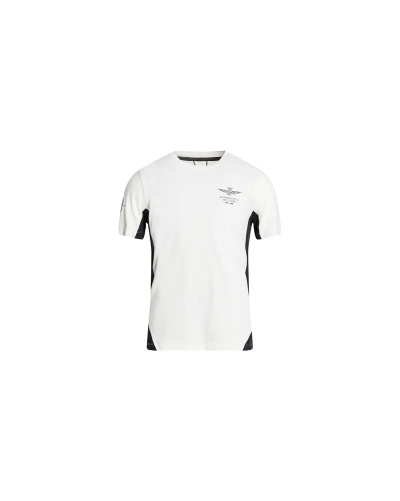 Aeronautica Militare TOPS - T-shirtsauf YOOX.COM Weiß