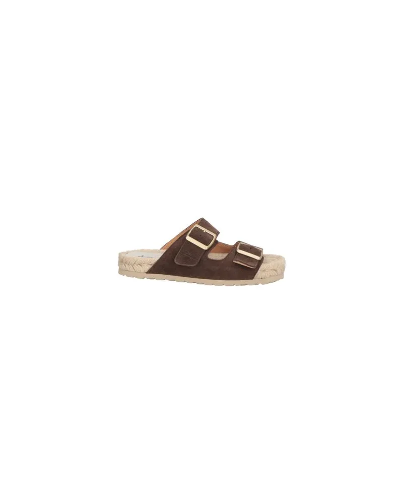 Manebí SCHUHE - Espadrillesauf YOOX.COM Dunkelbraun