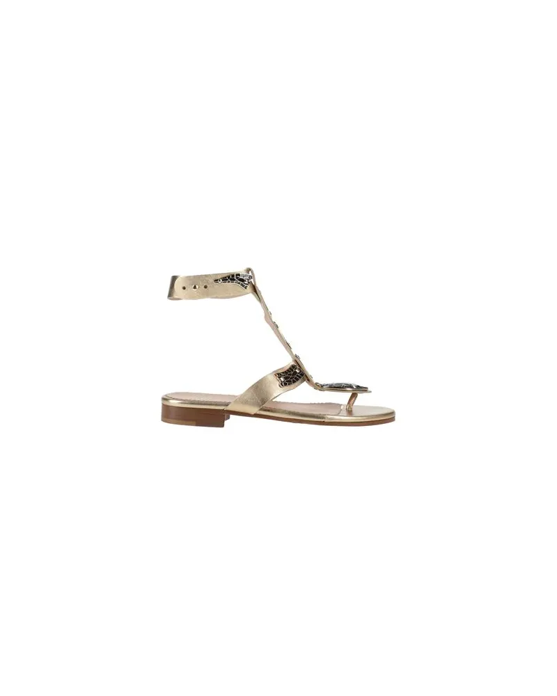 RED Valentino SCHUHE - Zehentrennerauf YOOX.COM Gold