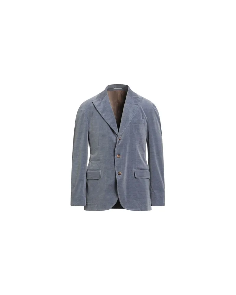 Brunello Cucinelli ANZÜGE und CO-ORDS - Blazersauf YOOX.COM Taubenblau