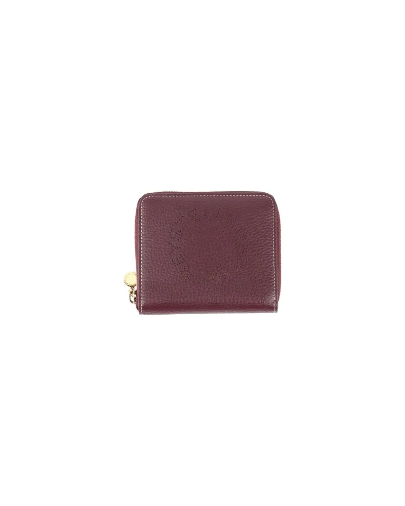 Stella McCartney Kleinlederwaren - Brieftaschenauf YOOX.COM Pflaume