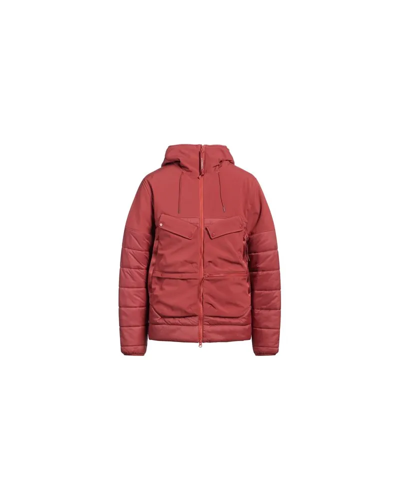 C.P. Company JACKEN & MÄNTEL - Pufferjacken & Daunenjackenauf YOOX.COM Ziegelrot