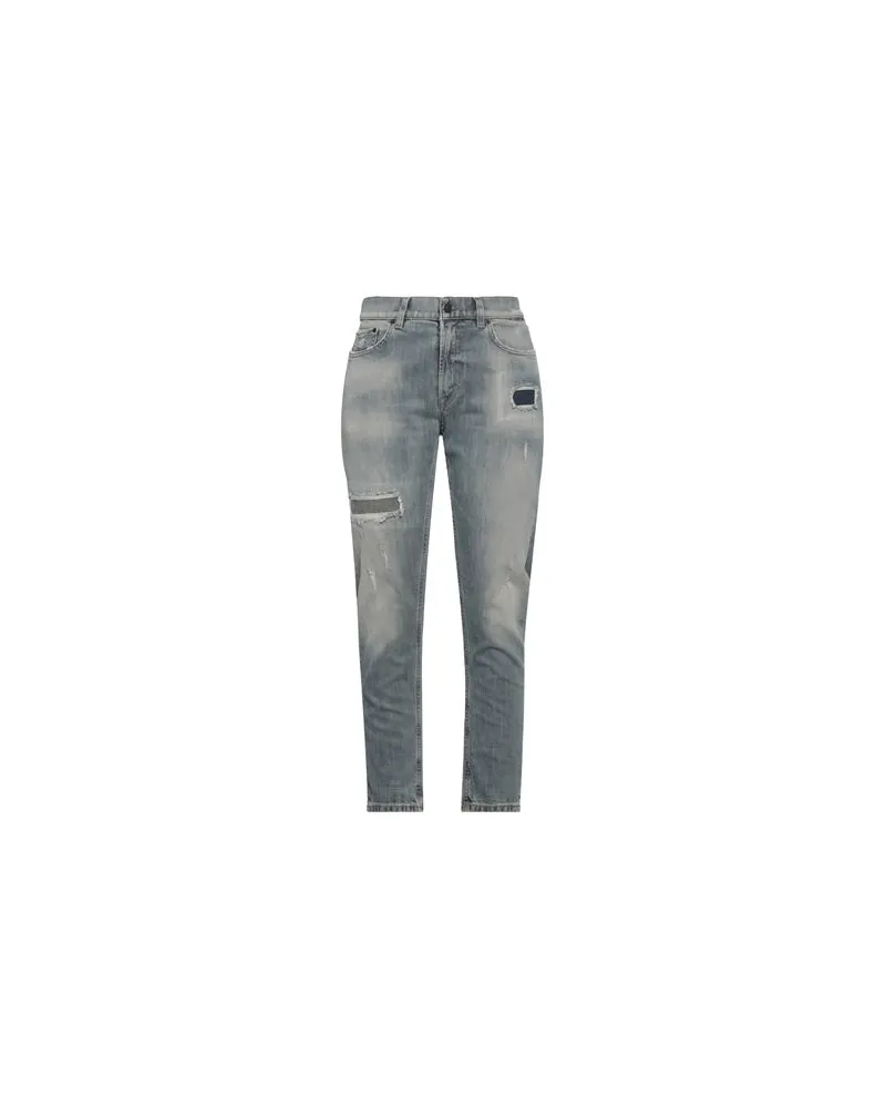 Dondup HOSEN & RÖCKE - Jeanshosenauf YOOX.COM Blau