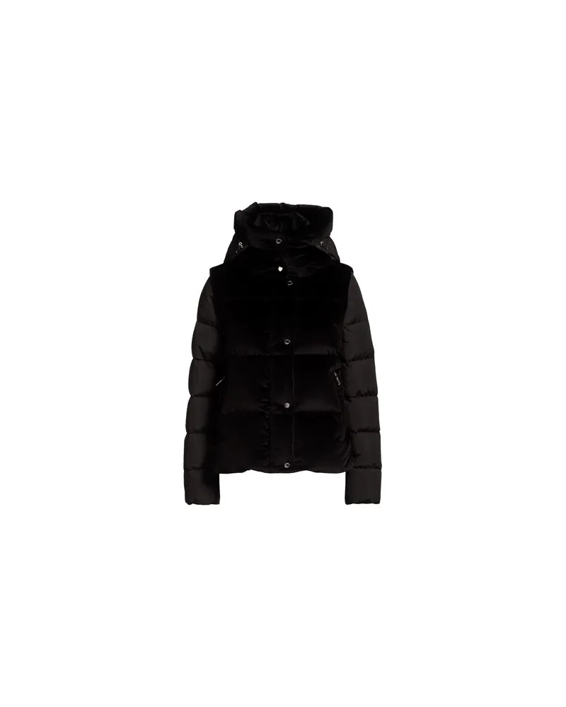 MOORER JACKEN & MÄNTEL - Pufferjacken & Daunenjackenauf YOOX.COM Schwarz