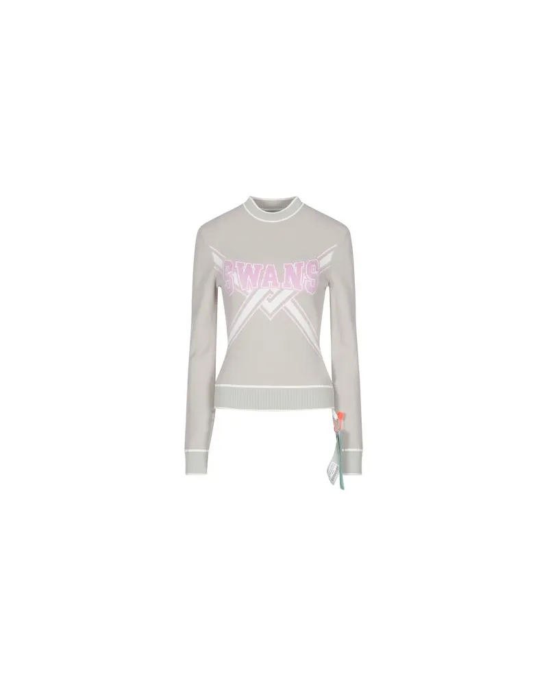 OFF-WHITE STRICKWAREN - Pulloverauf YOOX.COM Hellgrau