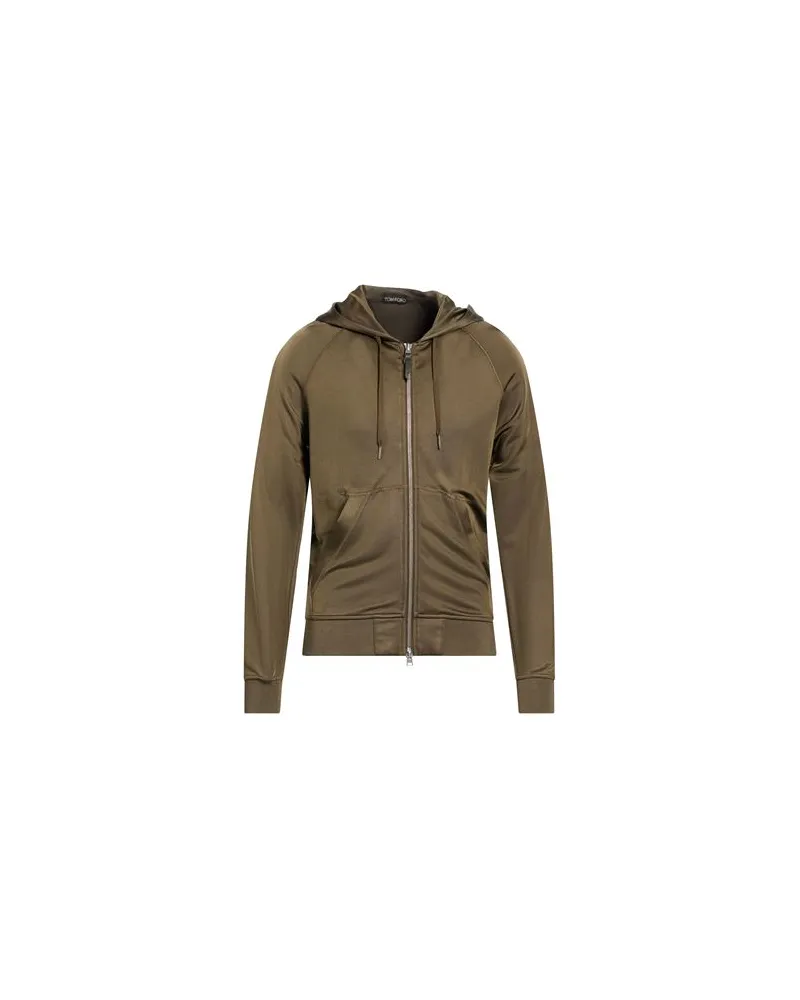 Tom Ford TOPS - Sweatshirtsauf YOOX.COM Militärgrün