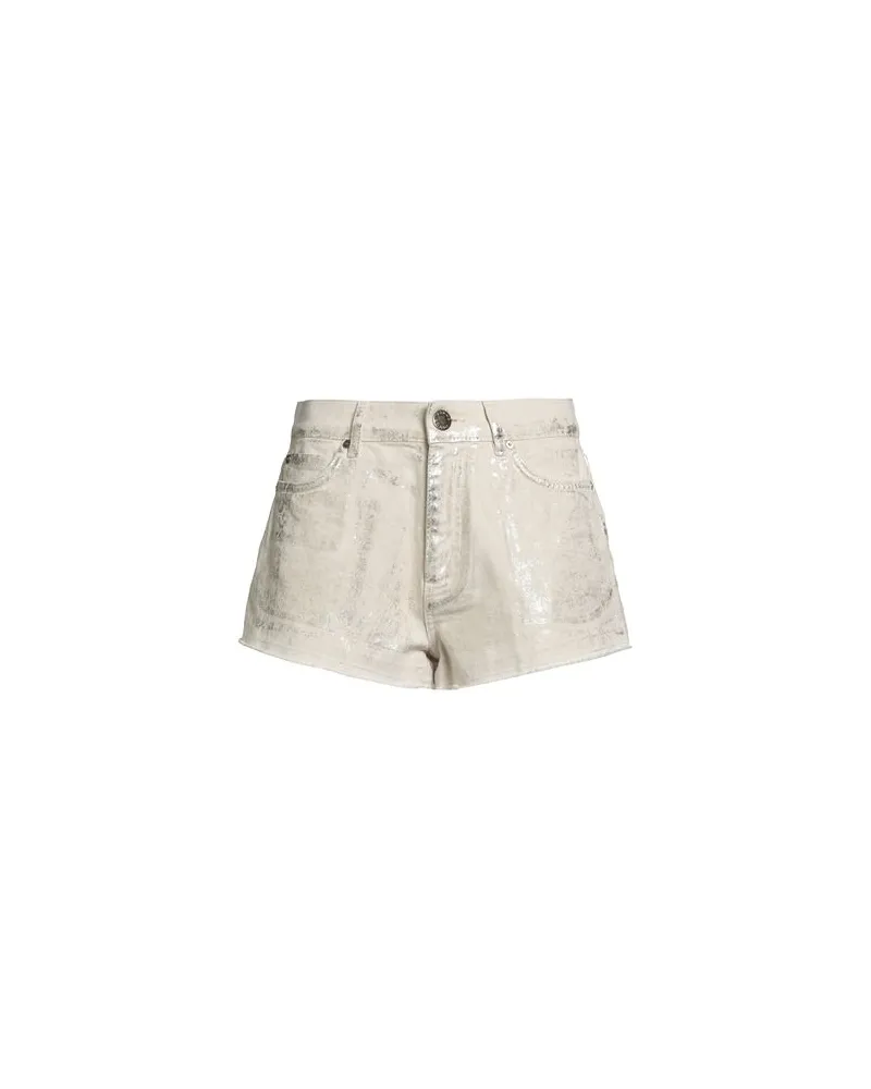 Pinko DENIM - HOSEN & RÖCKE - Jeansshortsauf YOOX.COM Cremeweiß