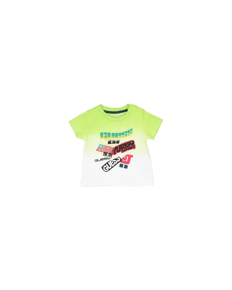Guess TOPS - T-shirtsauf YOOX.COM Limettengrün
