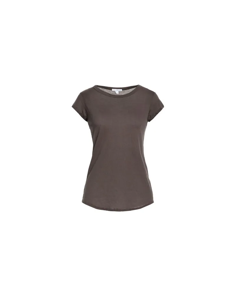 James Perse STANDARD - TOPS - T-shirtsauf YOOX.COM Dunkelbraun